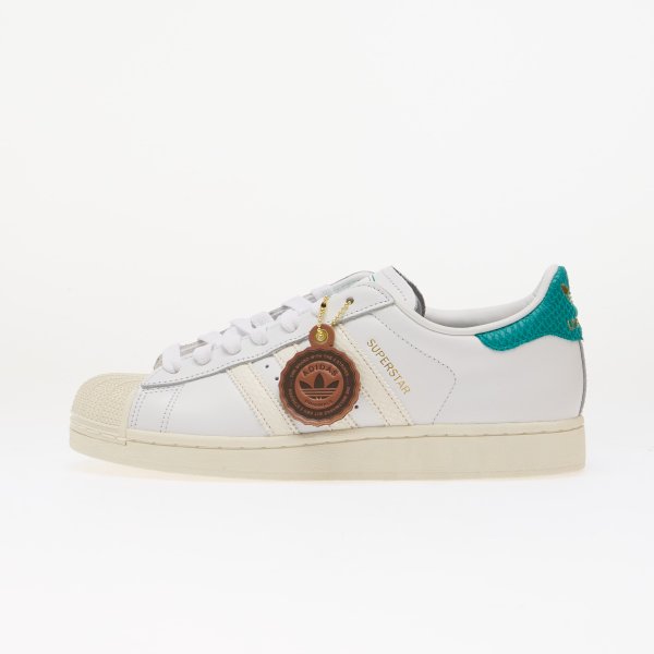 Boty adidas Superstar II Ftwr White/ Equipment Green/ Off White 6