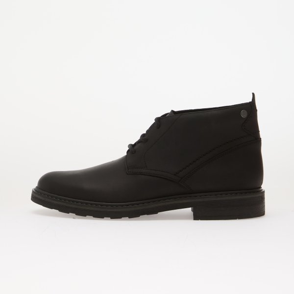 Boty Clarks Newford Mid Black Leather 11.5