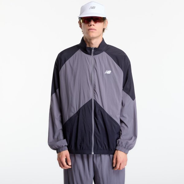 Větrovka New Balance Sport Legacy Jacket Neptune Grey/ Dark Night L