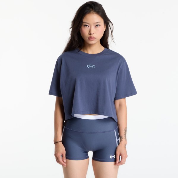 Tričko Under Armour W Center Light SS Downpour Gray L