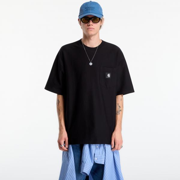 Tričko Carhartt WIP S/S OG Loose Pocket T-Shirt UNISEX Black XL