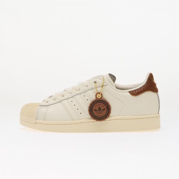 Boty adidas Superstar II Core White/ Preloved Brown/ Cream White 6.5
