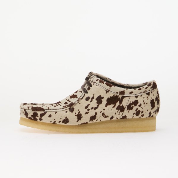 Tenisky Clarks Originals Wallabee Brown Cow Print EUR 44
