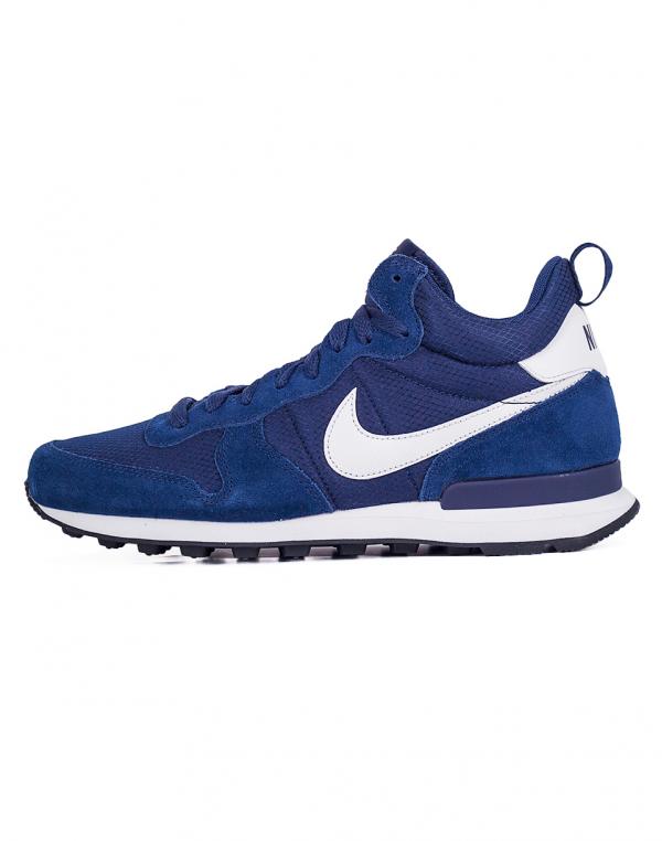 Sneakers - tenisky Nike Internationalist Mid Midnight Navy / White - White