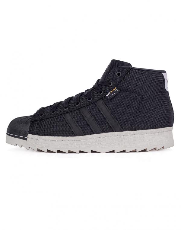 Sneakers - tenisky Adidas Originals Pro Model 80s Cordura White / Core Black / Unity Orange