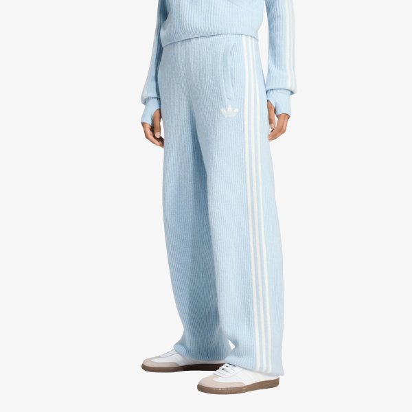 Tepláky adidas Adiluna Season 2 x Jennie Knitted Loose Pants Wonder Blue XS