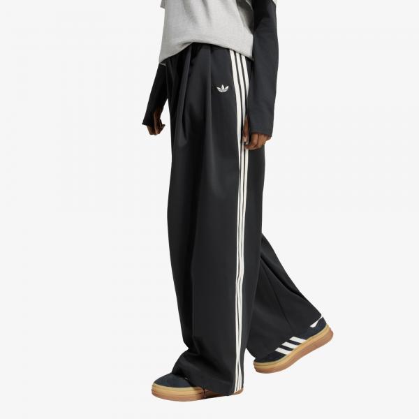Kalhoty adidas Pleated Pant Black/ Chalk White 8