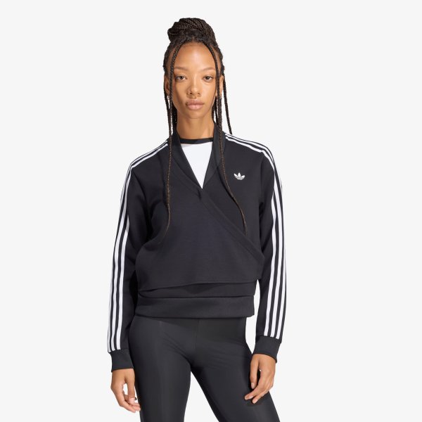 Mikina adidas Adiluna Season 2 Wrap Around Sstr Track Top Black S