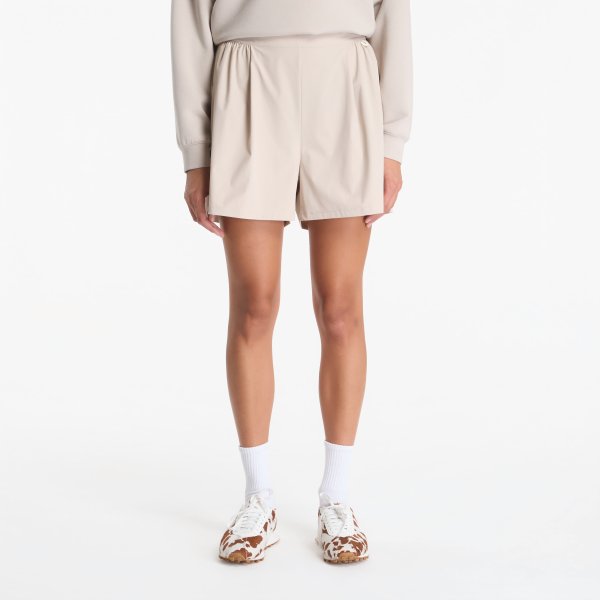 Šortky Nike 24.7 PerfectStretch Women's Dri-FIT High-Waisted Shorts Cream Ii/ Cream Ii/ Cream Ii/ College Grey M