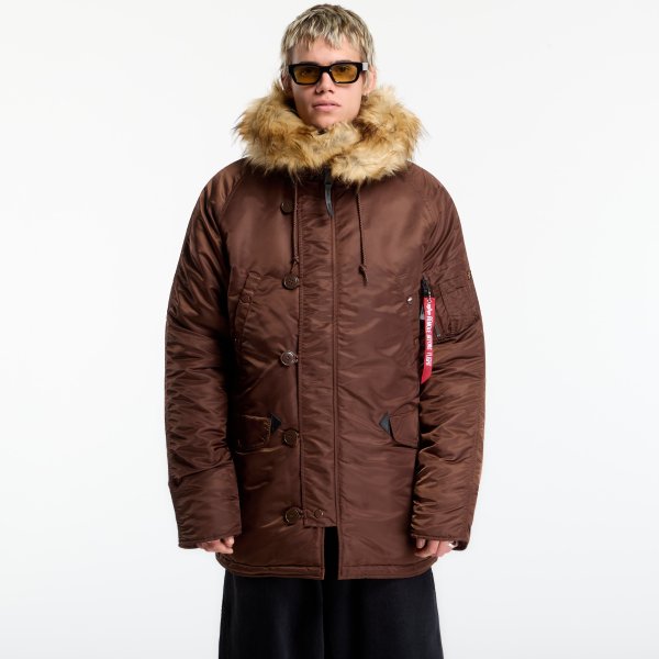 Bunda Alpha Industries N-3B VF 59 Vintage Fit Powder Brown M