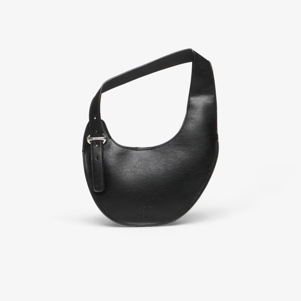 Kabelka Calvin Klein Asym Buckle Shoulder Bag Black OS