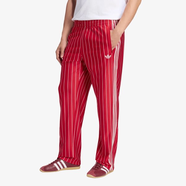 Kalhoty adidas Firebird Pinstripes Track Pants Team Victory Red XL