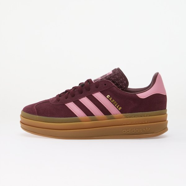 Boty adidas Gazelle Bold Kids Maroon/ St Tropic Bloom/ Gold Met. 4.5