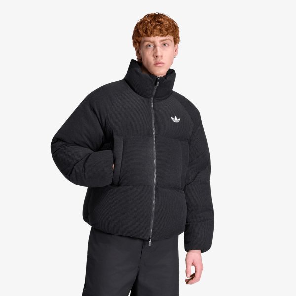 Péřovka adidas Corduroy Puffer Jacket Black L