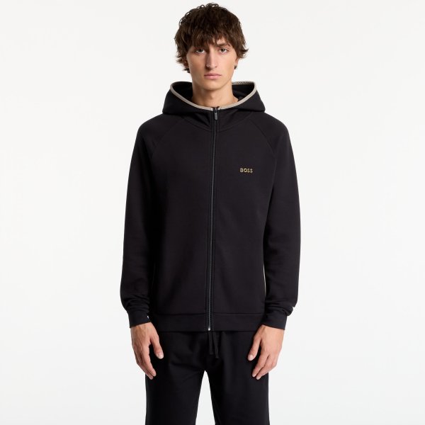 Mikina Hugo Boss Sense Hooded Jacket Black XL