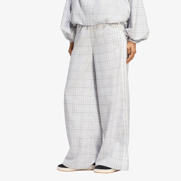 Kalhoty adidas Loose Check Track Pants Dash Grey S