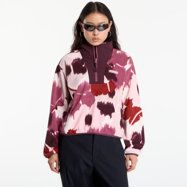 Mikina Columbia Sequoia Grove™ II Printed Half Zip Antique Mauve Ikatbloom M