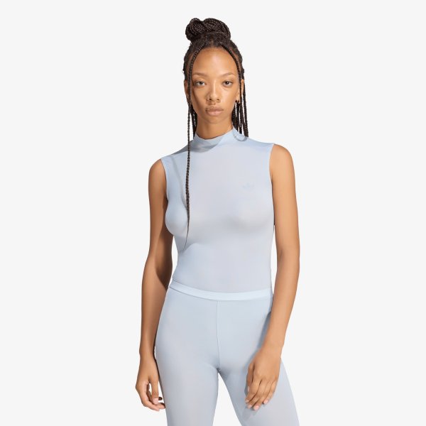 Body adidas x Jennie Adiluna Season 2 Sheer Sleeveless Body Wonder Blue L