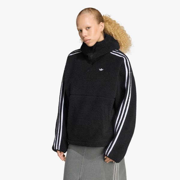 Mikina adidas Adiluna Season 2 x Jennie Fleece Hoodie Jacket Black L