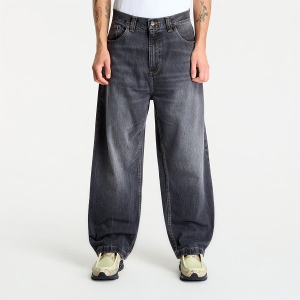 Džíny Carhartt WIP Brandon Pant Black Marble Used Wash XL