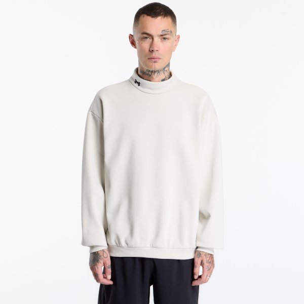 Mikina Under Armour Icon HW Terry Crew Summit White S