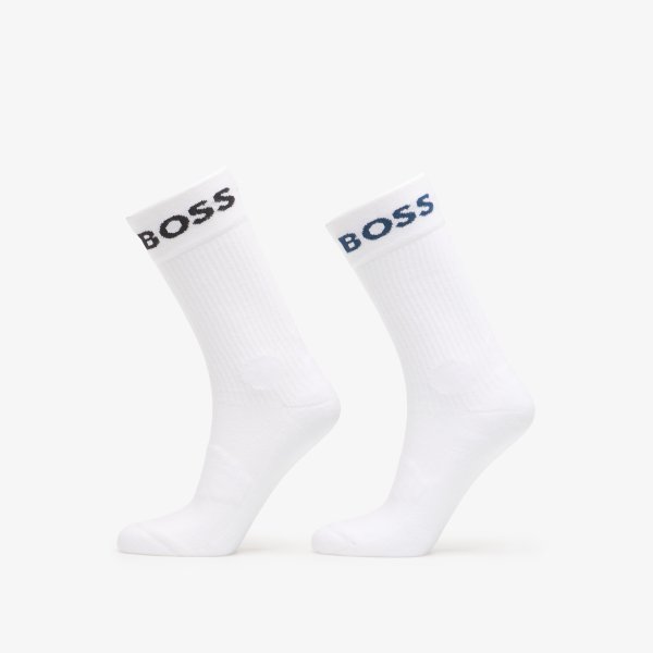 Ponožky Hugo Boss 2-Pack Rs Sport Cc White 43-46