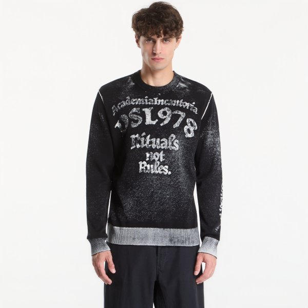 Svetr Diesel K-Lauti Knitwear Black L