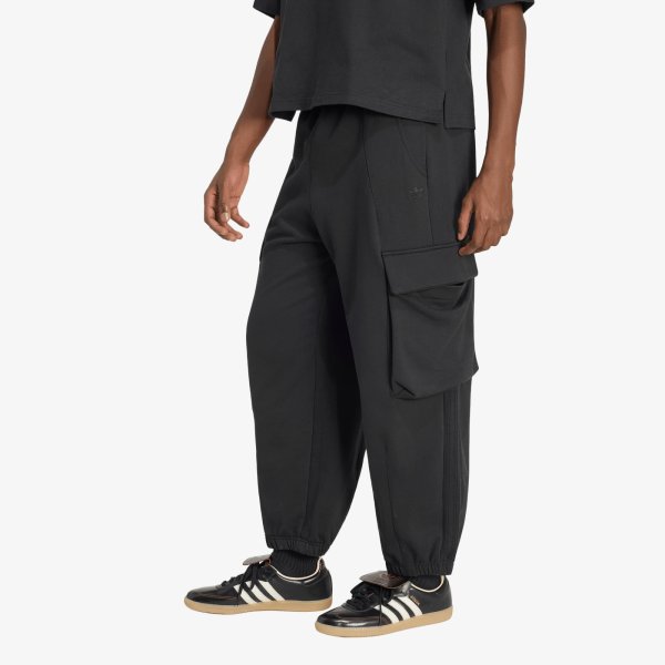 Tepláky adidas Premium Essentials Loose Cargo Black XL