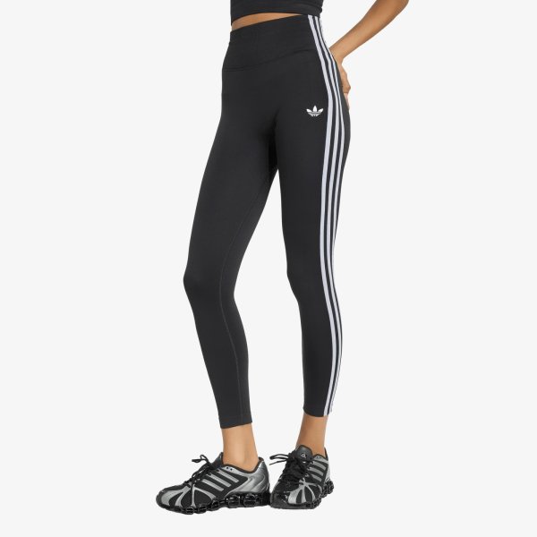 Legíny adidas Essentials 3-Stripes Seamless Leggings Black XS