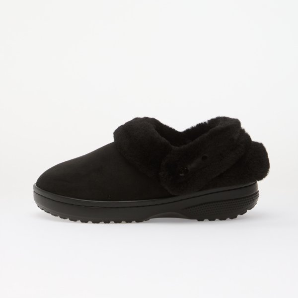 Boty Crocs Classic Unfurgettable Sueded Clog Black 8