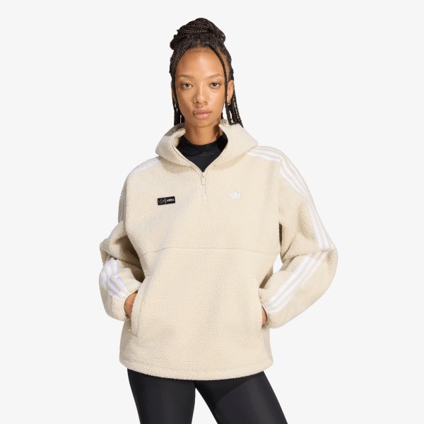 Mikina adidas Adiluna Season 2 x Jennie Fleece Hoodie Jacket Bliss S