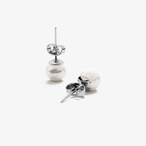 FURIOSA® Pearl Dot Earrings Silver Universal