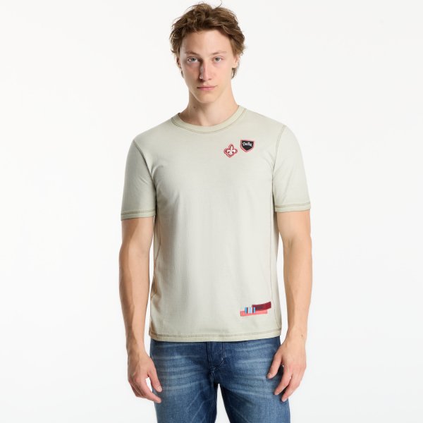 Tričko Diesel T-Bowie T-Shirt Moss Gray XL