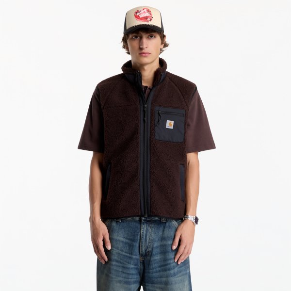 Vesta Carhartt WIP Prentis Vest Liner UNISEX Palisander/ Black XL