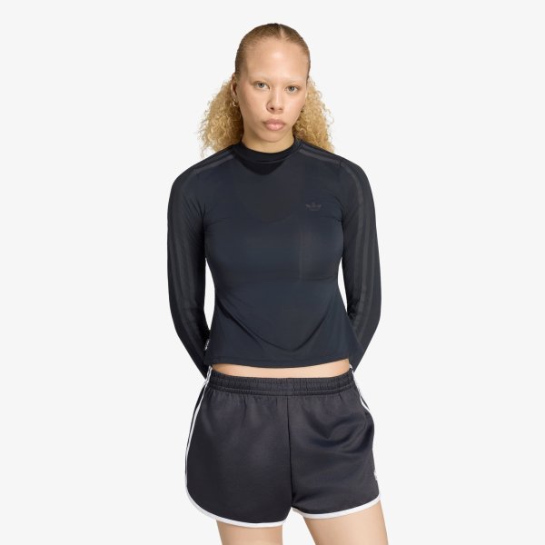 Tričko adidas Adiluna Season 2 x Jennie Sheer Long Sleeve Tee Black L