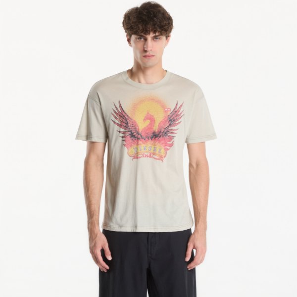 Tričko Diesel T-Norm-Aa1 T-Shirt Aluminum M