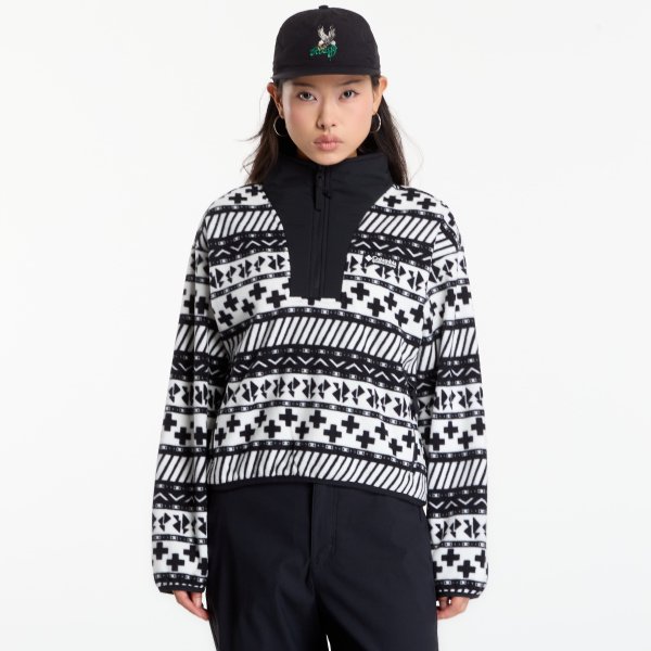 Mikina Columbia Sequoia Grove™ II Printed Half Zip Black Wizard Island Tonal M