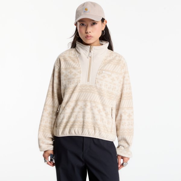 Mikina Columbia Sequoia Grove™ II Printed Half Zip Ancient Fossil Wizard Island Tonal XS