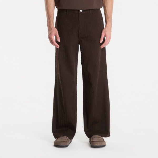 Kalhoty Samsøe Samsøe Sabruce X Trousers Turkish Coffee 46