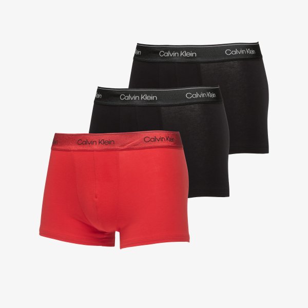 Boxerky Calvin Klein Trunk 3-Pack Red XL