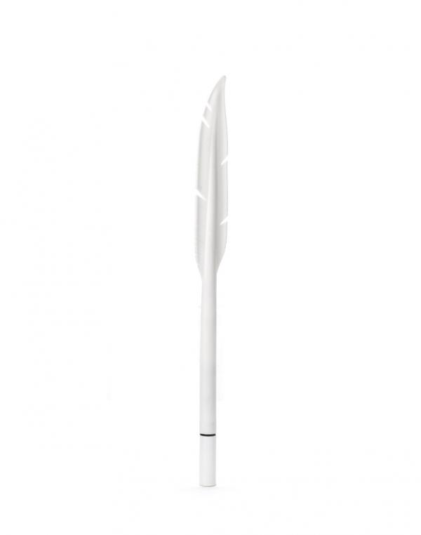 Kikkerland Pen Feather White