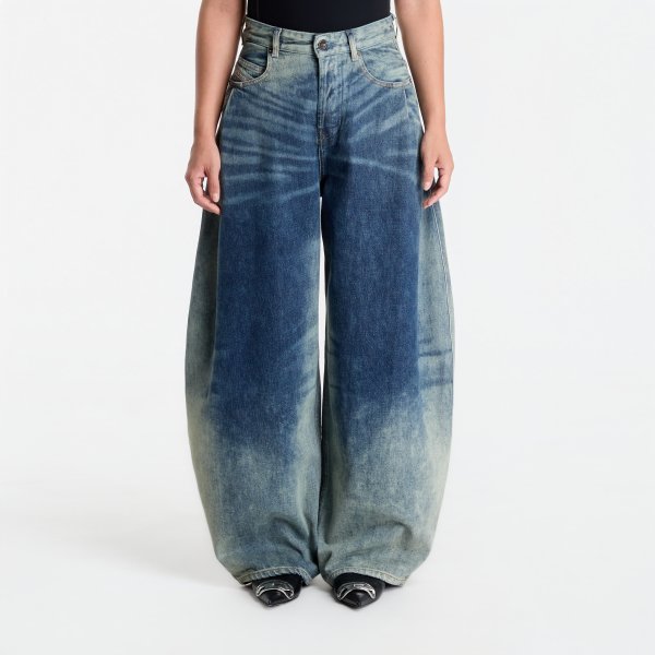 Džíny Diesel 1987 D-Khelz-S Trousers Blue 27/32
