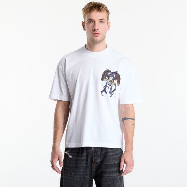 Tričko AllSaints Raptour Ss Crew Optic White L