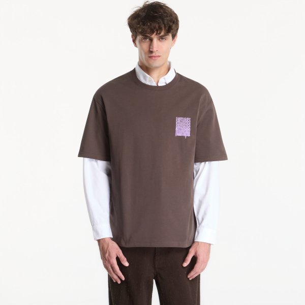 Tričko Samsøe Samsøe Sasteven T-Shirt Orchid Melt S