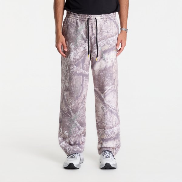 Tepláky Jordan Brooklyn Men's Realtree Open-Hem Pants White/ Bright Citron S