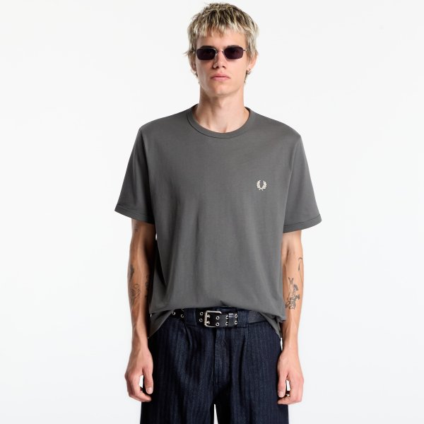 Tričko FRED PERRY Ringer T-shirt Field Green L
