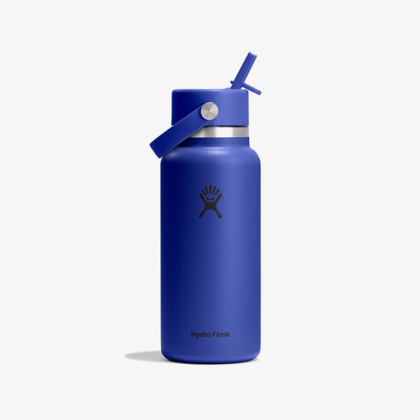 Hydro Flask 946 ml Wide Flex Straw Cap Capri Blue 946 ml