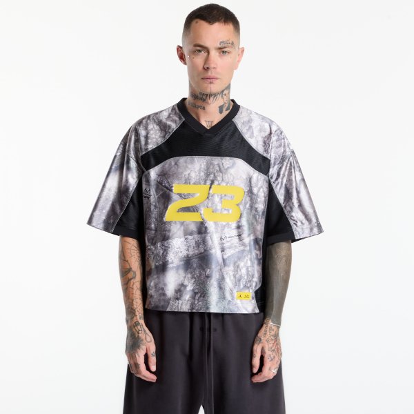 Dres Jordan Brooklyn Men's Realtree Jersey White/ Black/ Bright Citron S