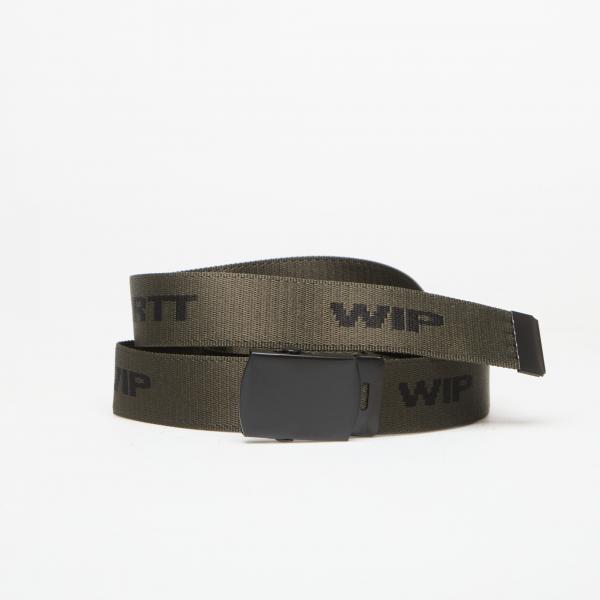Pásek Carhartt WIP Chapter Script Belt Cypress Universal