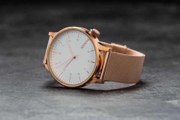 Komono Winston Royale Rose Gold/ White